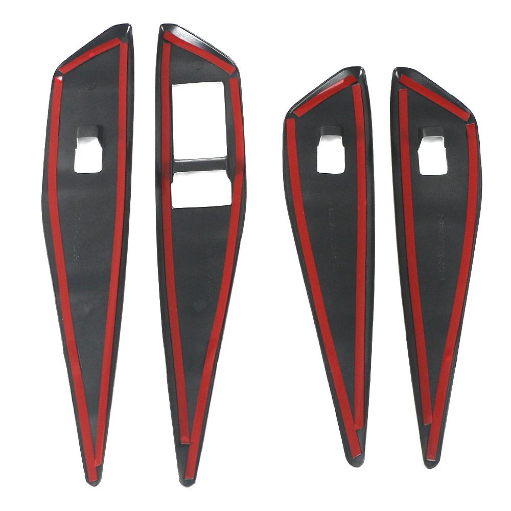 Для Volkswagen VW ID.4 ID4 2024 2024 2024 Автомобильная дверь подлокотник стеклоподъемник кнопка переключения отделка рамка декоративная крышка наклейка