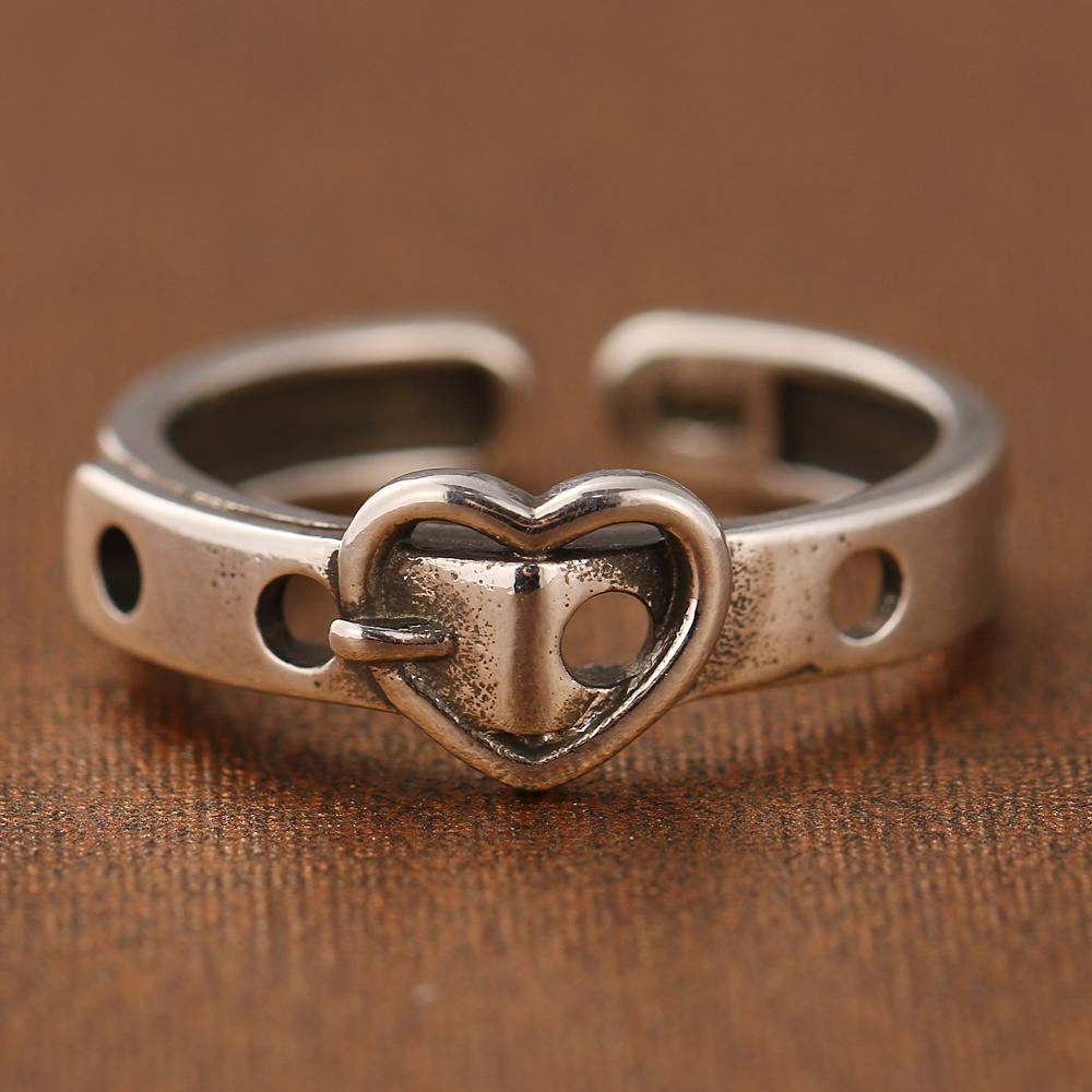 Любовь Ремень Пряжка Роскошные Дамы Кольцо Пара Обручальное Вечерние Ювелирные Изделия