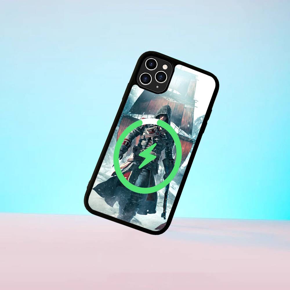 Чехол для телефона A-Assassins C-Creed для IPhone 16 15 14 13 12 11 17 Pro Max Plus Магнитная беспроводная крышка