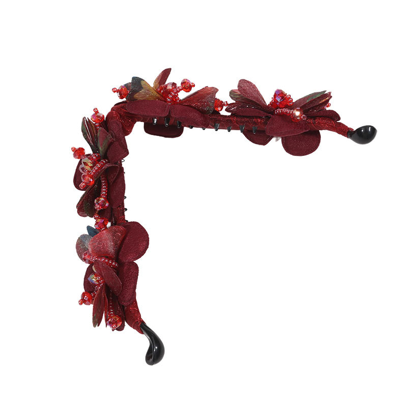 Цветочная заколка для волос держатель для хвостика прочный долговечный сильная фиксация плетение нескользящие французские заколки заколка-краб для прически