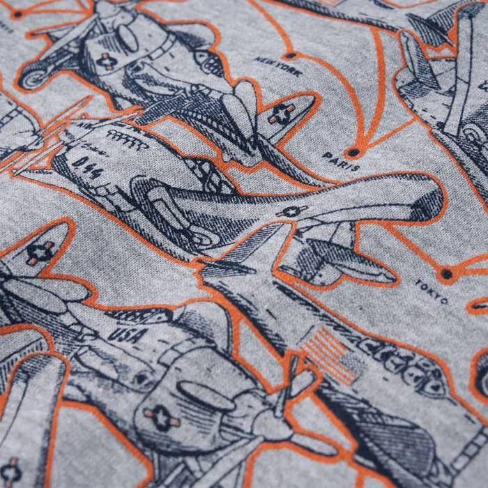 Sweatshirt pour enfants gris mélange 92/104/116/128/140