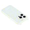 For iPhone 15 Pro Max Case Star Pattern Cat Ear Design TPU+Acrylic Clear Phone Back Cover