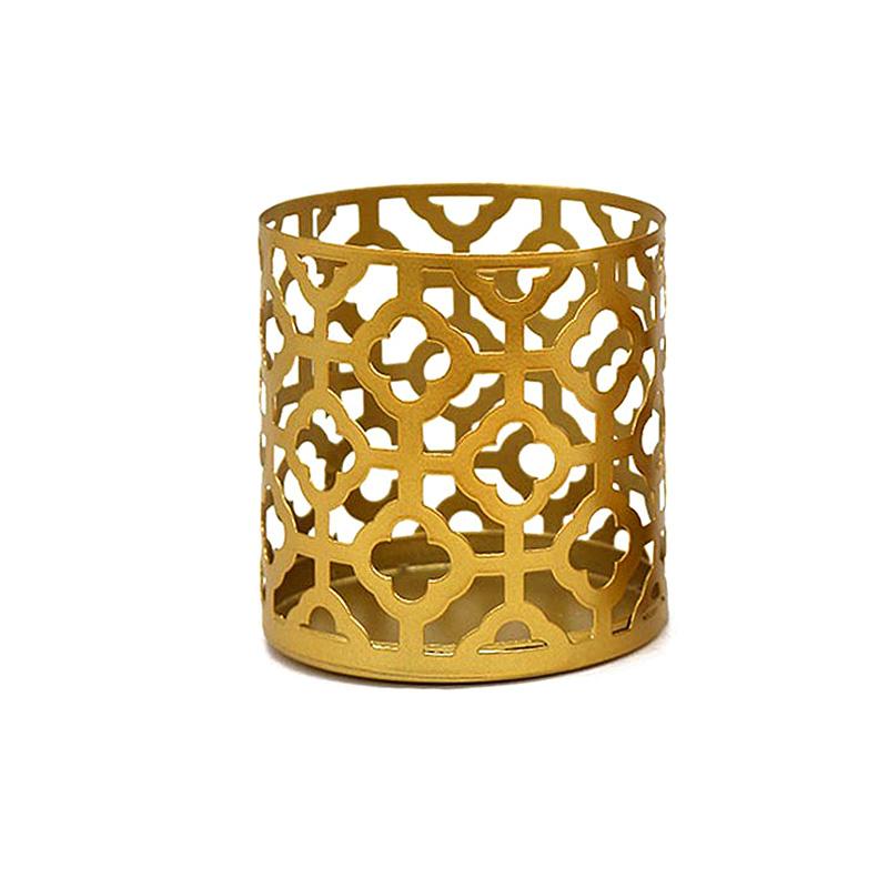 1 шт. железный подсвечник ароматная свеча чашка украшение дома золотые подсвечники ремесленные изделия