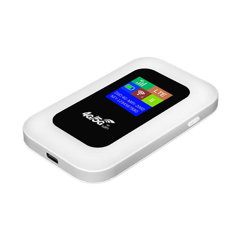 Портативный 4G MIFI LTE роутер с цветным экраном и слотом для SIM-карты для беспроводного WiFi подключения