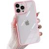 Противоударный силиконовый чехол-бампер Candy для телефона iPhone 14 11 12 13 Pro Max X XS XR 8 7 Plus SE, прозрачная защитная задняя крышка