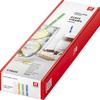 ZWILLING Sorrento Straight Glass Set of Multicolor Straws, 5,