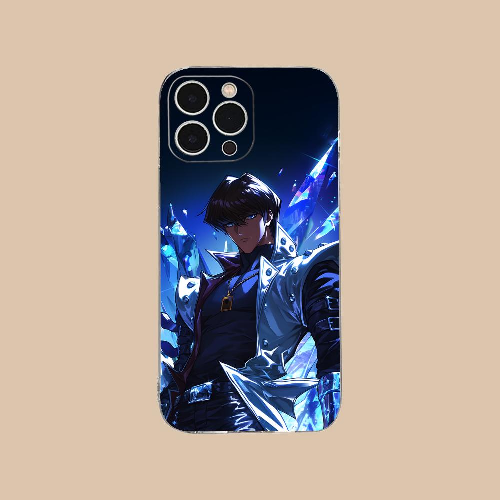 Yugioh Seto Kaiba Phone Case for iPhone 17 16 15 14 13 12 11 X XR XS Air Pro Max Plus Mini Soft TPU Clear Cover