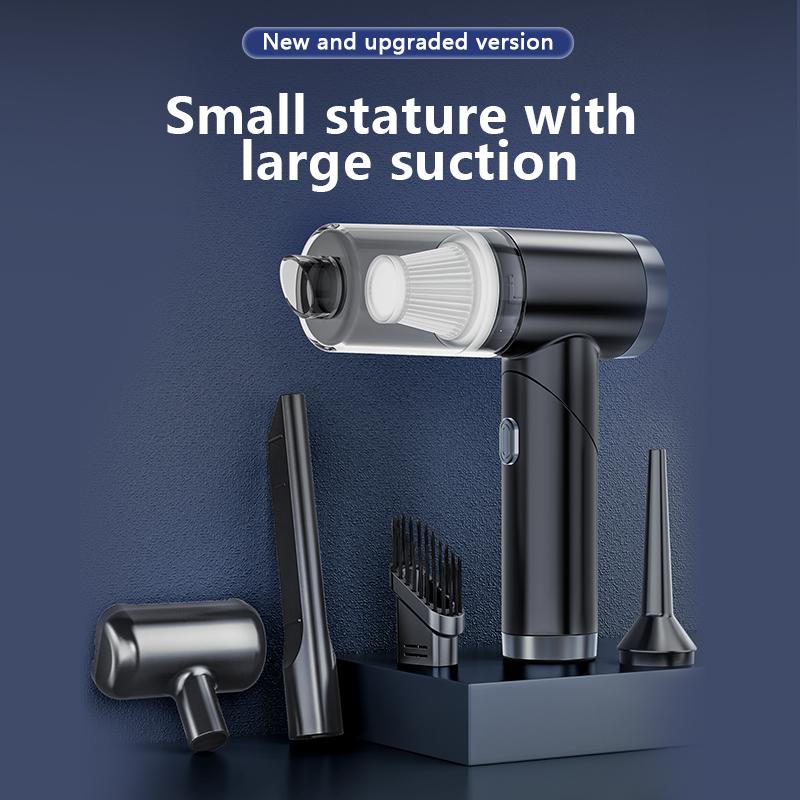 Складной автомобильный пылесос, мощная машина для уборки бытовой техники, беспроводной портативный мини-пылесос для автомобиля