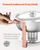 VEVOR Chafing Dish Buffet Set, 5 Qt 4 Pack, Stainless Steel Chafer with 4 Full Size Pans
