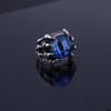 5 Colors Fashion Creative Evil Eye Rings For Men Women Personality Male Punk Zircon Men's Bar Night Club Accessories Gifts
