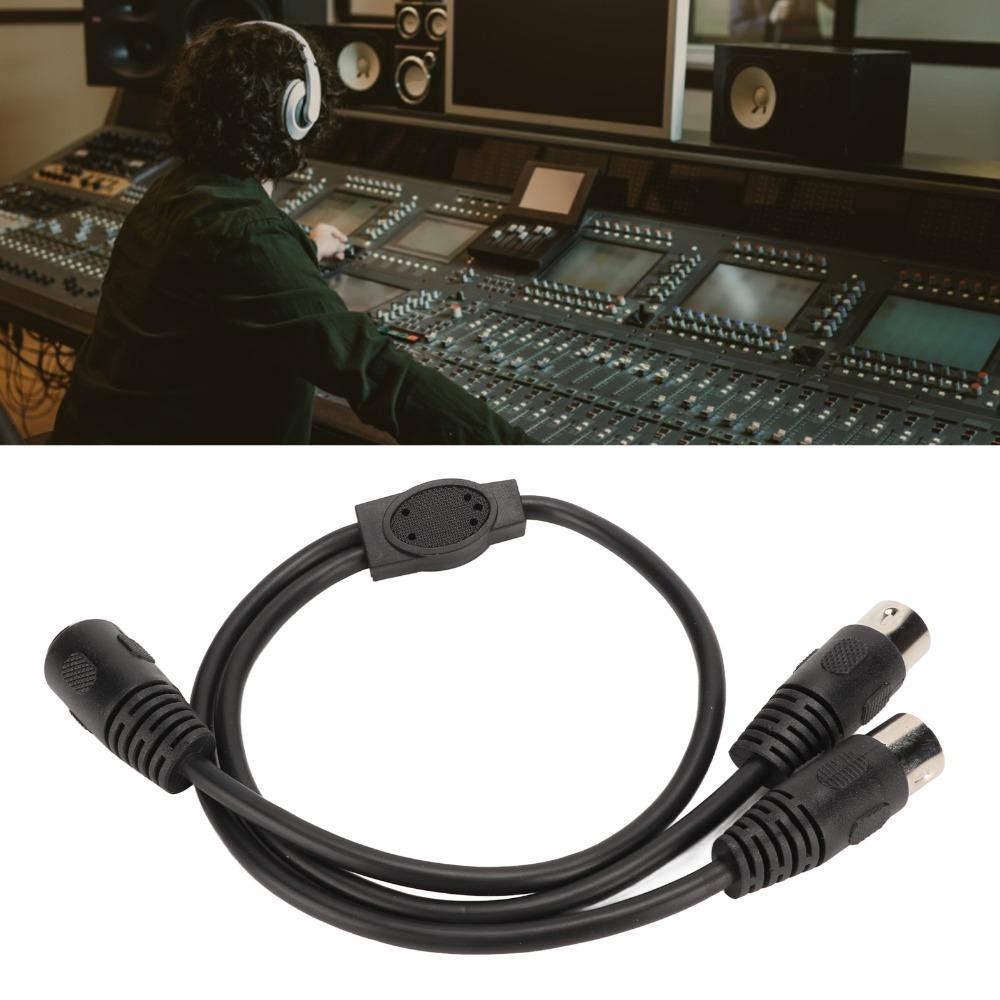 Plug and Play Sound Connecting Cable Flexible DIN 5 Pin Y Splitter Studios