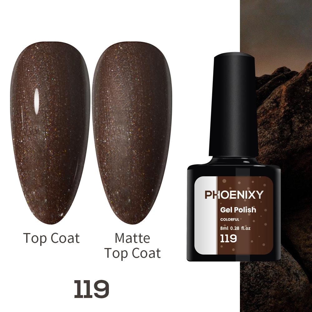 Гель-лак для ногтей PHOENIXY, 8 мл, отмачиваемый гель-лак для дизайна ногтей, маникюрного салона, лампы для ногтей своими руками и украшения домашнего гелевого дизайна ногтей