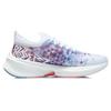 Li Ning Feidian Discovery Дышащие и упругие низкие беговые кроссовки Женские Бело-синие ARMR006-8