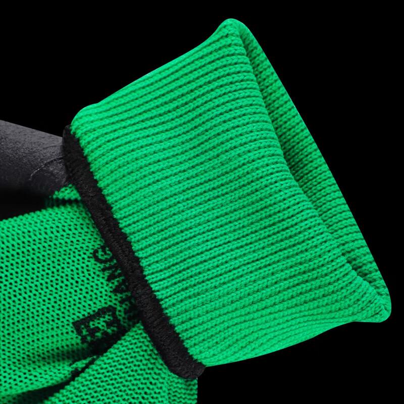 NHZHIW Wear-Resistant Latex Foam Grip Work Gloves