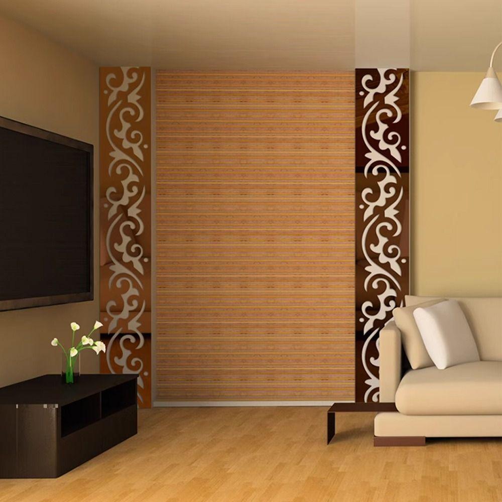 Acrylic Material Acrylic Wall Stickers 3D Design Self Adhesive Wall Paster  Home Decor