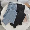 Women's High-Waist Stretch Jeans: Korean Style, Slimming Pencil Pants for Spring & Autumn