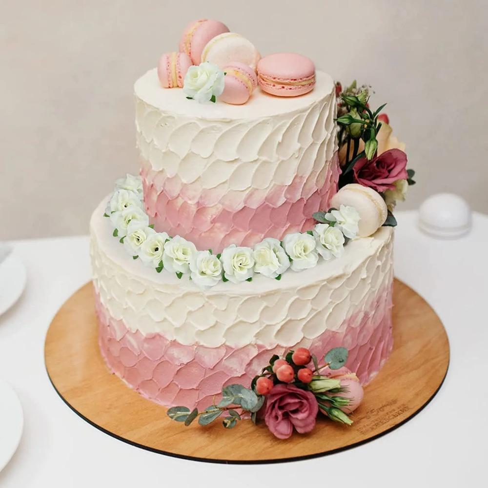 10/20 шт. Искусственные цветы шелковые кремовые розы горячие продажи Рождество свадьба букет невесты DIY домашняя ваза сад фестиваль украшение