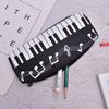 Music Box Piano Note Pencil Bag Student Pencil Case Musical Pencil Cases Musical Note Piano Pouch