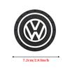 2026 Hot Valve Stems Caps New 2PCS Car Water Cup Bottle Holder Anti-slip Pad Mat Silica Gel For VW Volkswagen Jetta Polo Touran Golf Pass