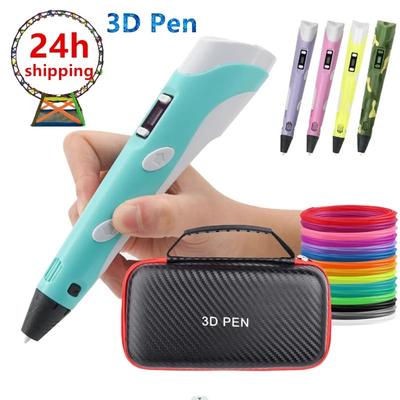 3D-ручка Новая 3D-ручка с PLA-филаментом для детей Детские Творческие DIY Ручки Подарок на День Рождения Ребенка Рождество