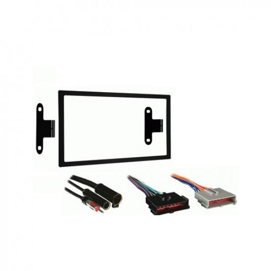 Fits Nissan Maxima 00-03 w/o Bose/Comfort Pkg DDIN Harness Radio Dash Kit