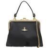 Сумка Наплечная сумка 2-в-1 Crossbody Кожаная застежка Черный Золотой Сумка-кошелек GRANNY FRAME 4B010007WS000BN402 VIVIENNE WESTWOOD [Vivienne Westwood] Женская [Предмет]