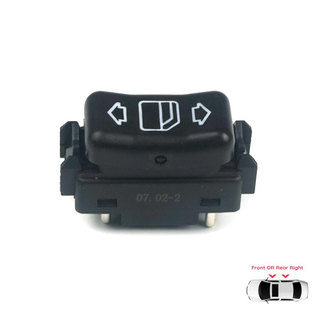 EDP632 Переключатель стеклоподъемника центральной консоли Передний или Задний Правый Для Mercedes W124 A124 C124 S124 W126 C126 W463 W201 190 A1248204510