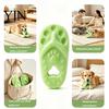 Bite Resistant Dog Toy for Aggressive Chewers Slipper Chew Toy, Puppy Teething Thong Sandal Shape, Interactive Safe EVA Material Fetch Small to Large