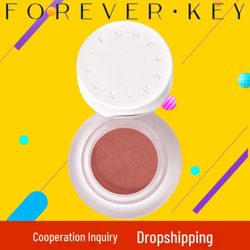 Foreverkey Румяна-крем - Женские румяна пудрового оттенка