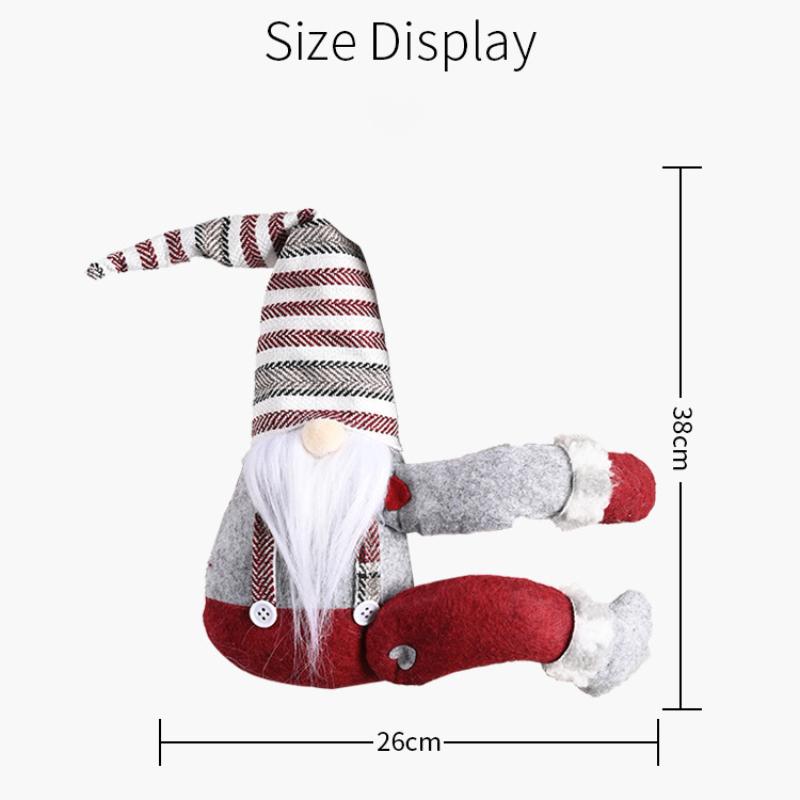 Новые стили, Рождественские пряжки для штор, Полосатые шапки-снежинки, Безликие куклы, Подхваты для штор, Предметы домашнего декора