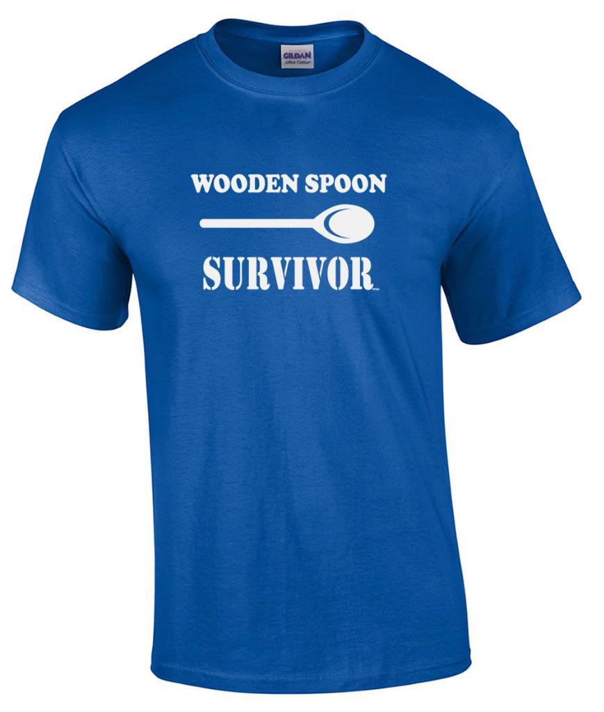 Funny Wooden Spoon Survivor College Adult Rude T-Shirt