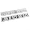 ABS Car Front Hood Emblem Stickers for Mitsubishi Lancer Pajero ASX Eclipse Cross Galant Mirage L200 Colt Outlander Accessories