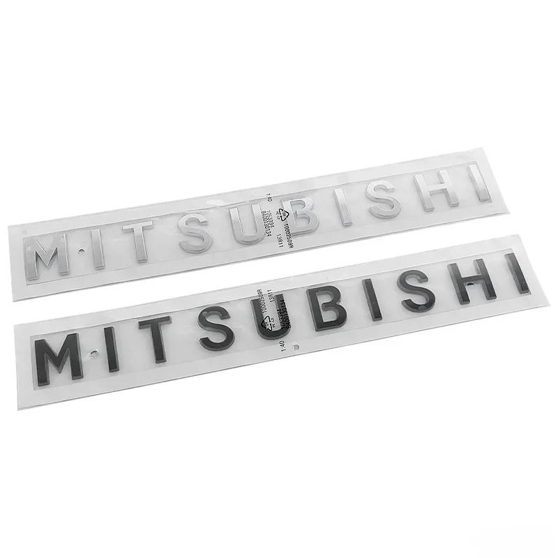 ABS Car Front Hood Emblem Stickers for Mitsubishi Lancer Pajero ASX Eclipse Cross Galant Mirage L200 Colt Outlander Accessories