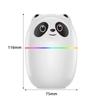 Mini Air Humidifier Cute Panda Aroma Oil Diffuser With Night Light USB Chargeable Cool Mist Sprayer Plants Purifier Humificador