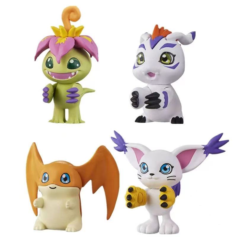 Japan Capsule Digimon Adventure Greymon Digimon Finished Product Decorations All 8 Action Figure MODEL TOYS