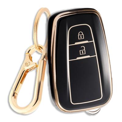Чехол для ключа Toyota из ТПУ, чехол для ключа, защитный чехол для смарт-ключа, ударопрочный, пыленепроницаемый, легкий, облегающий