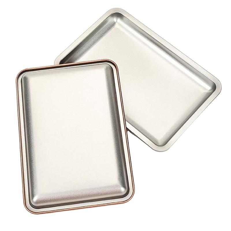 Поднос для хранения косметики из нержавеющей стали, поднос для ювелирных изделий, тарелка, хирургический поднос для врача, настольный инструмент для хранения, металлический поднос для дизайна ногтей