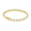 Swarovski Una Paved Design Imitation Crystal Bracelet Unisex Bracelets White 5749386