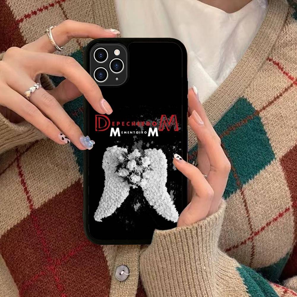 Чехол для телефона Rock-группы Depeche Mode Для IPhone 17 Pro 16 Plus 16 Pro Max 15 14 13 12 11 Задняя крышка из ПК+ТПУ