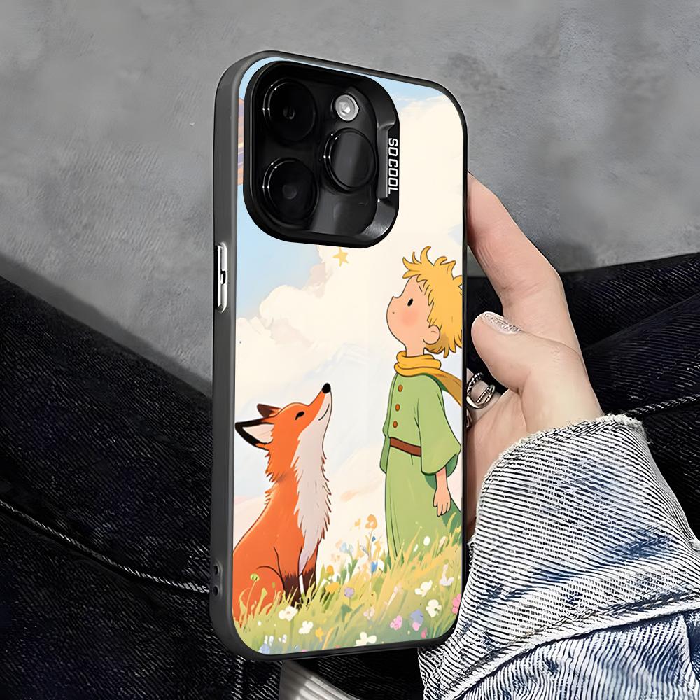 Чехол для телефона «Маленький принц» для iPhone 17 Pro Max 16 Pro Max 15 14 13 11 12 Mini Xs X Xr 7 8 Plus Se Цвет Серебристый Чехол
