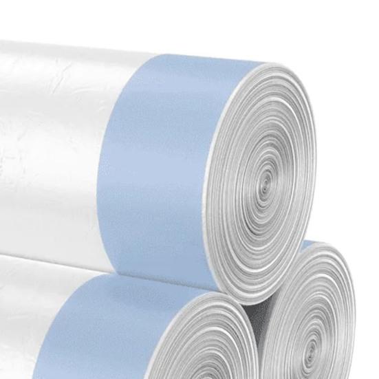 60 шт. Мешки на шнурке для кошачьего наполнителя Подкладки для кошачьего туалета Мешки для сбора отходов домашних животных без грязи для большинства автоматических самоочищающихся туалетов