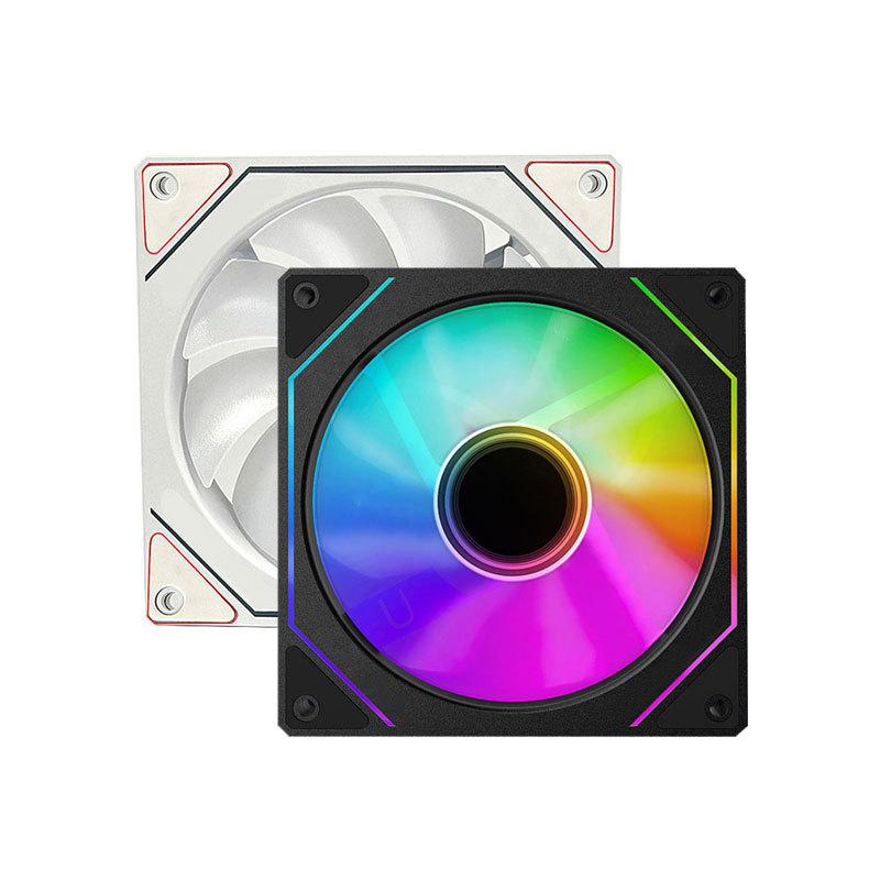 Комплект вентиляторов для корпуса Prism 4Pro ARGB, 12 см, Mystic Light Sync, 5 В, 3-контактные, вентиляторы для корпуса компьютера, двойной комплект вентиляторов RGB