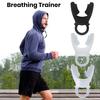 Портативный тренажер для дыхания с кольцом на палец, регулируемое сопротивление для мужчин и женщин, тренажер для мышц полости рта, объем легких, брюшное дыхание