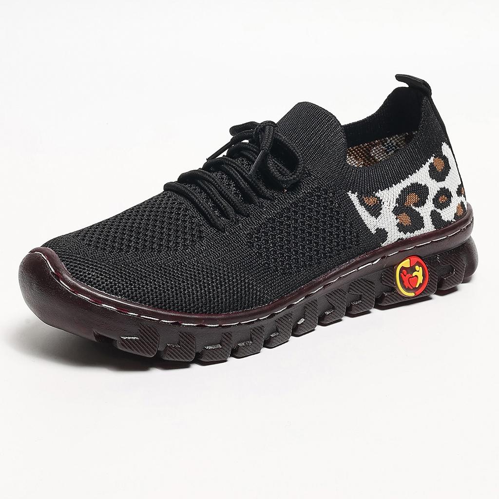 Модная женская спортивная обувь 2024 Весна Модная и удобная обувь с круглым носком Дышащая сетчатая Повседневная женская обувь для бега Большой размер