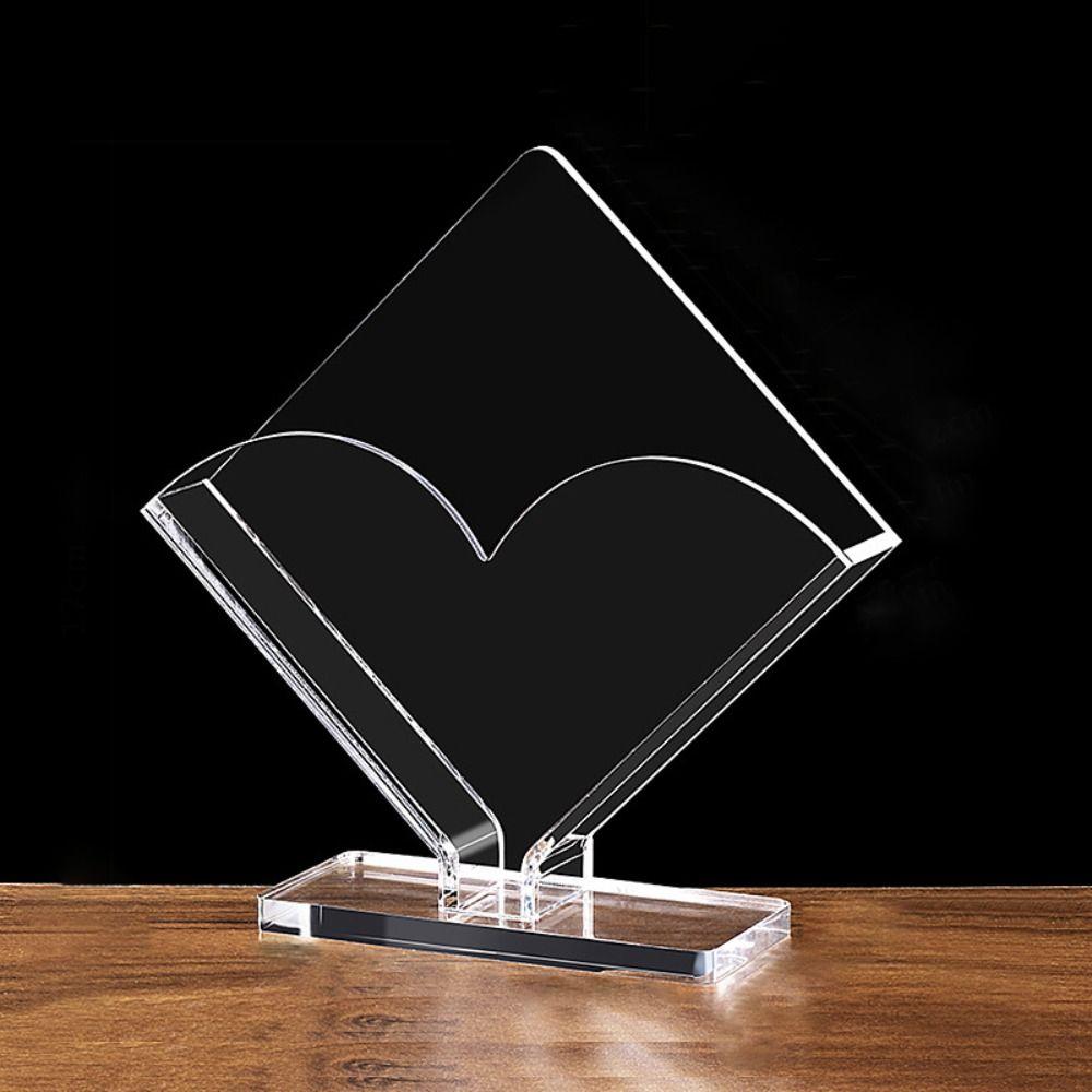 Acrylic Tissue Box Modern Tissue Paper Dispenser Case Household Guest Towel Holder Bar