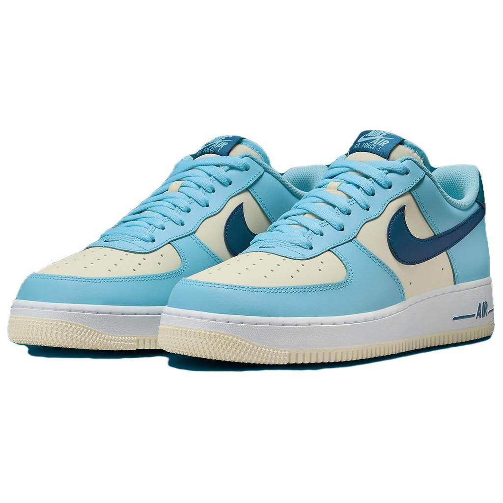 New Nike Air Force 1 Low '07 Aquarius Blue Coconut Milk HF4837-407