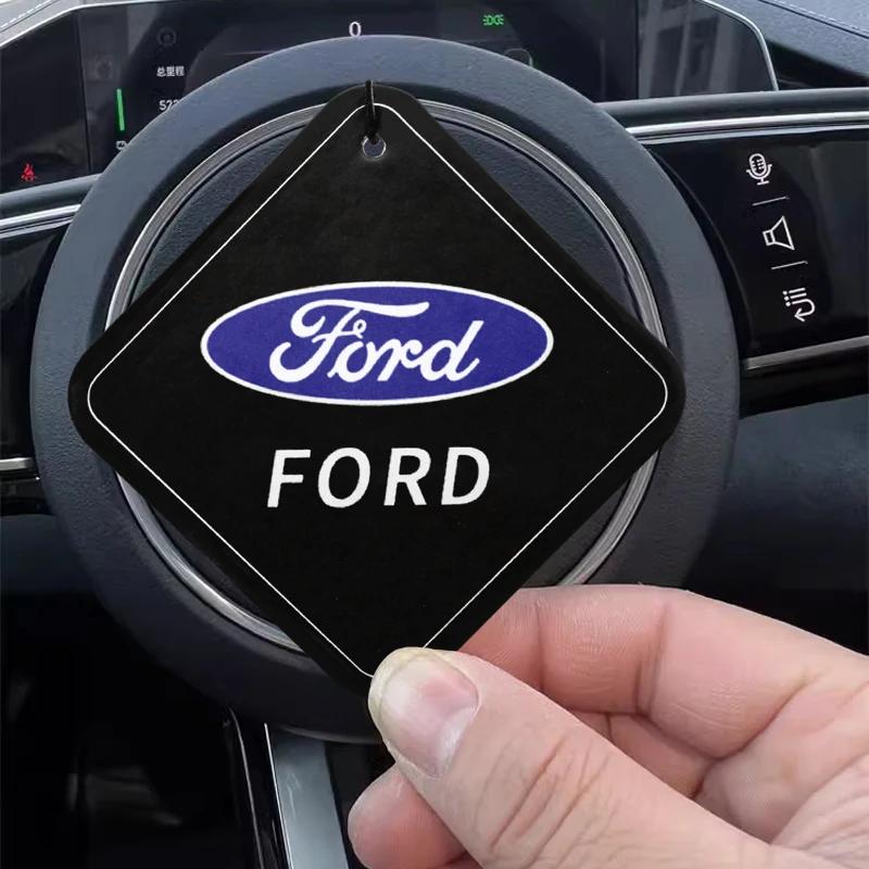 Для Ford Focus 2 3 Mondeo Fiesta Ecosport Ranger Kuga Mk3 Таблетки-ароматизаторы для автомобиля Подвеска на зеркало заднего вида автомобиля Ароматерапия