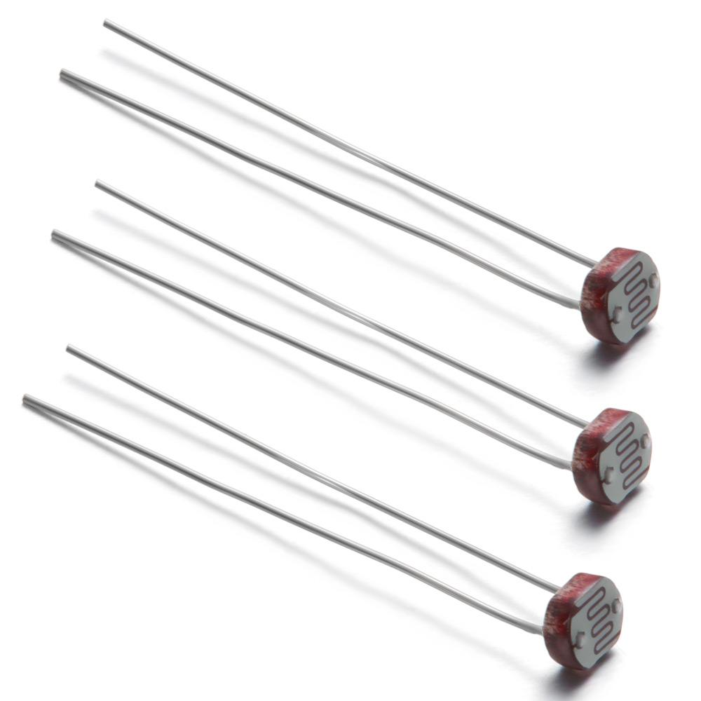 20/30/50PCS Top 5mm LDR CDS Photoresistor GL5516 Light-Dependent Resistor Sensor