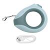 Retractable Dog Leash Colorful LED Light Stylish Look Automatic Adjustment Heavy Duty Dog Walking