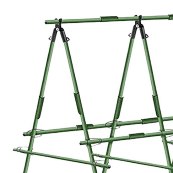 Металлическая садовая решетка для вьющихся растений А-образная решетка для винограда с нескользящей текстурой Уличная опора для растений для винограда Цветы Овощи